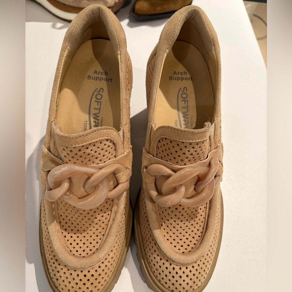 Softwalk Women's Tan Heels